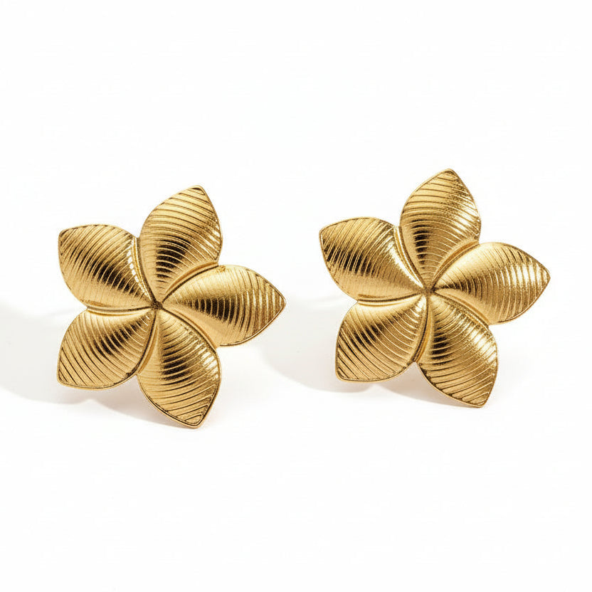 Boucles d'oreilles Rose