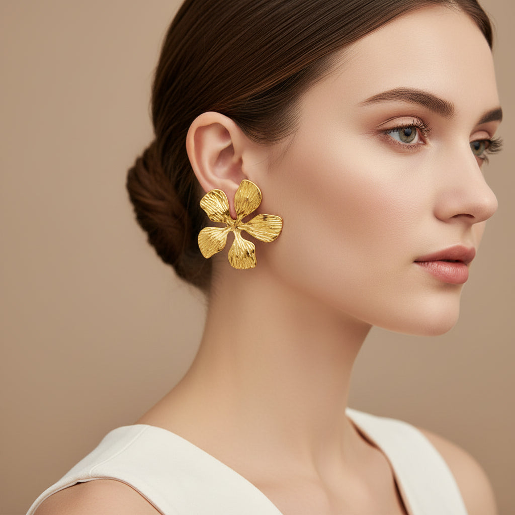 Boucles d'oreilles Flora