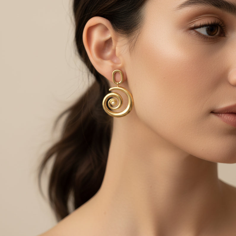 Boucles d'oreilles Albanne